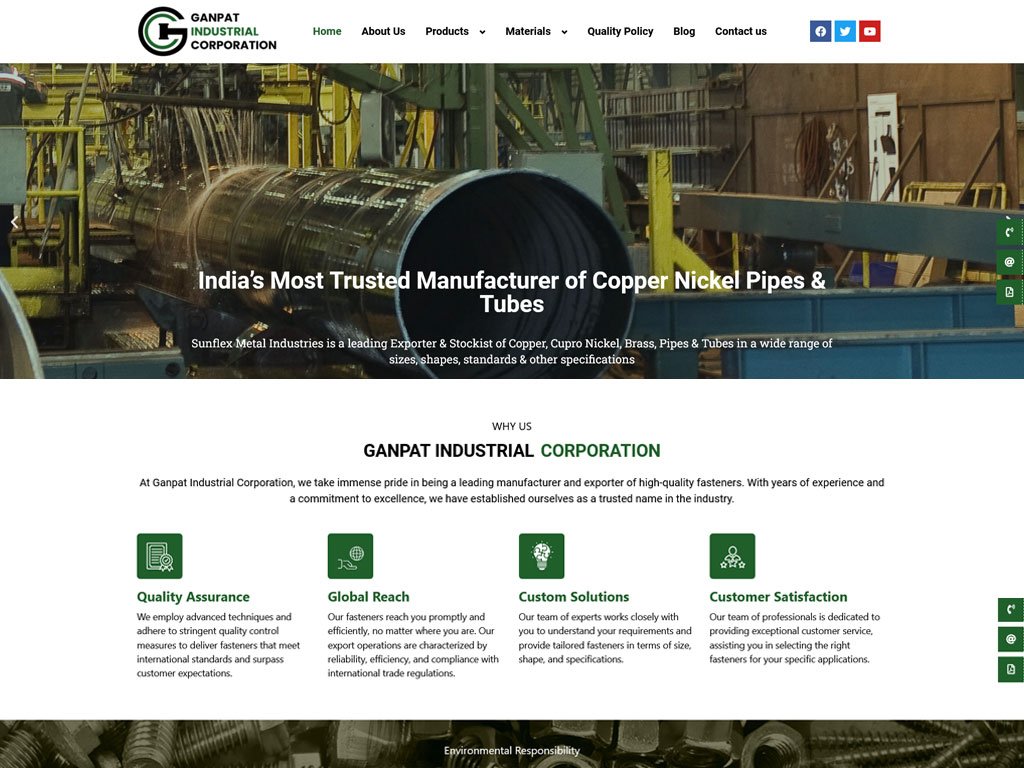 Ganpat Industrial Corporation : 